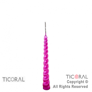 VELA 2317 TORNEADA FUCSIA x 1